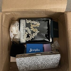 A bundle of jewelry and accessories
